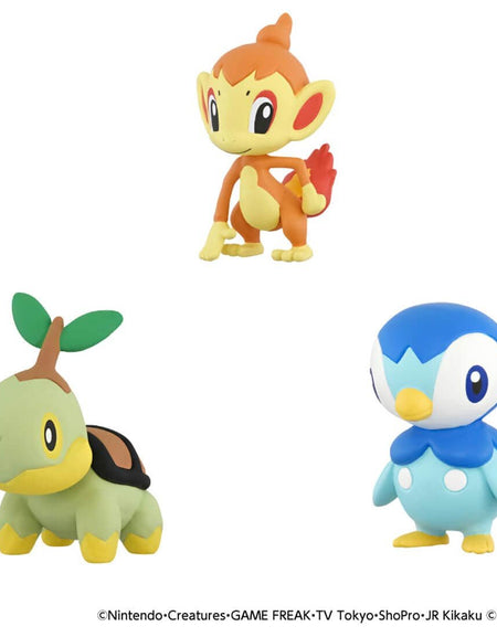 Takara Tomy Pokemon 30th Anniversary Monster Collection Set for Journey Sinnoh