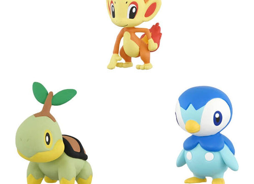 Load image into Gallery viewer, Takara Tomy Pokemon 30th Anniversary Monster Collection Set for Journey Sinnoh
