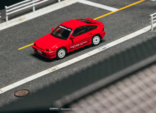 Load image into Gallery viewer, (Pre-order) Tarmac Works 1/64 HONDA Ballade Sports MUGEN CR-X PRO Red Diecast
