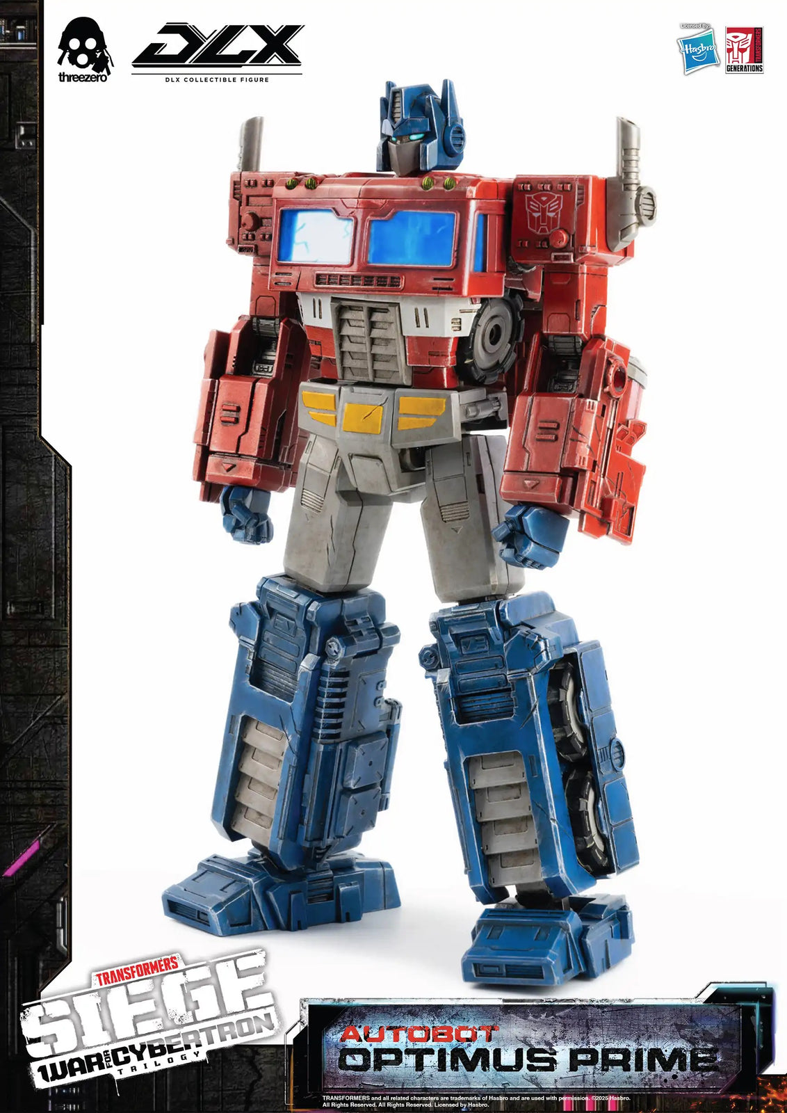 Threezero Transformers: War For Cybertron Trilogy DLX Optimus Prime