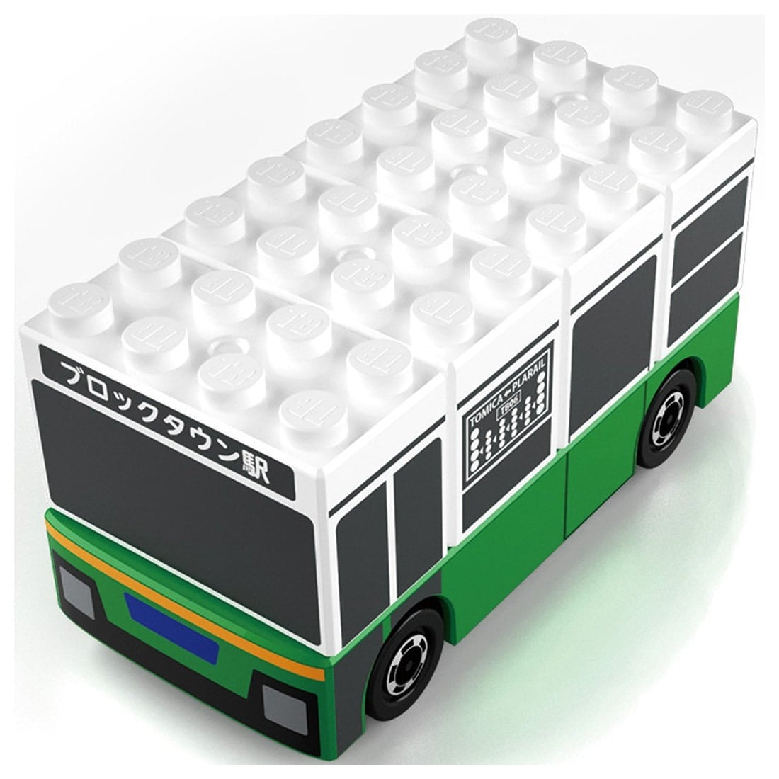 Takara Tomy Tomica Plarail Blocks Route Bus set