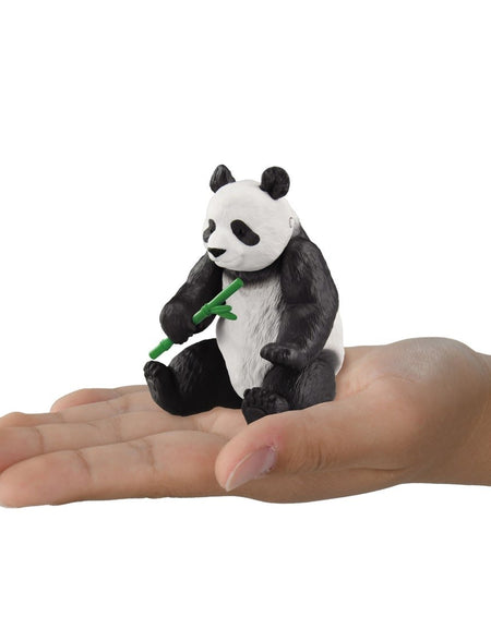 Takara Tomy Ania AL-27 Giant Panda with Bamboo Animal Figure