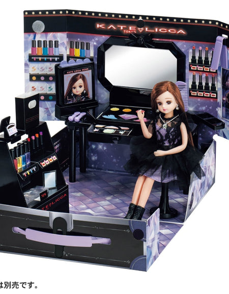 Takara Tomy Licca-chan LF-14 KATE Licca Makeup Shop Playset (NO DOLL Included)