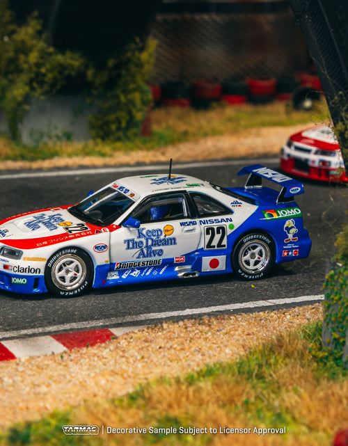 Load image into Gallery viewer, Tarmac Works 1/64 Nissan NISMO GT-R LM 24h of Le Mans 1995 Model
