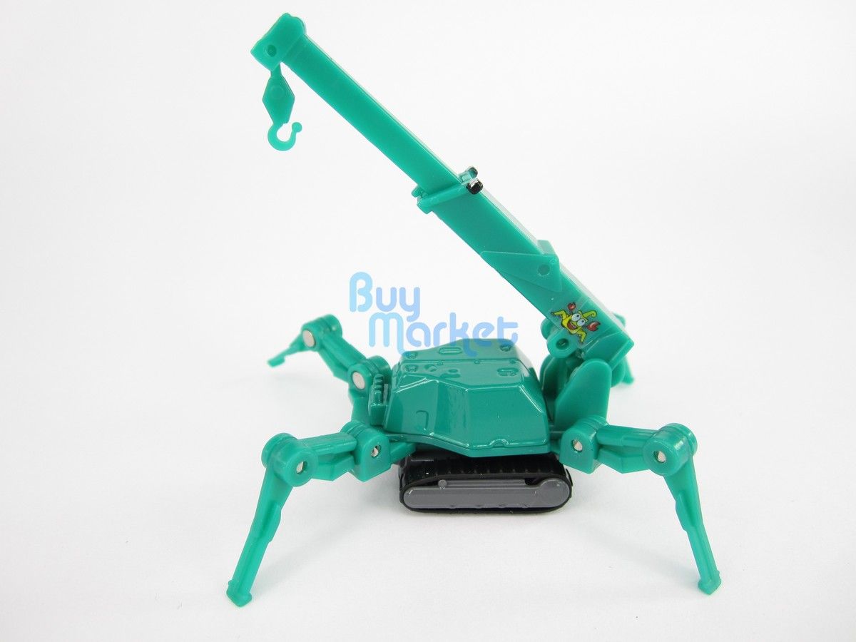Takara Tomy Tomica #63 Maeda Seisakusho Mini Crawler Crane Diecast Toy Car 2015