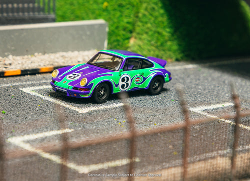 Load image into Gallery viewer, (Pre-order) Tarmac Works 1:64 Porsche 911 2.8 RSR  Psychodelic Diecast Model Car
