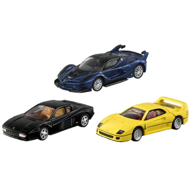 Takara Tomy Tomica Gift Set Die-cast 1:64 Premium Ferrari 3 Models Collection