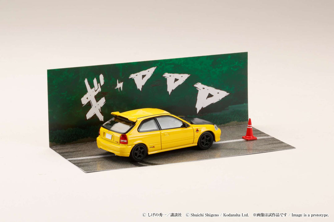 Hobby Japan 1/64 Honda Civic (EK9) Todo Juku Initial D Tomoyu #HJDMD007