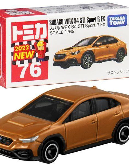 Takara Tomy Tomica Die-cast Car - 1/62 No.076 Subaru WRX S4 STI Sport R EX