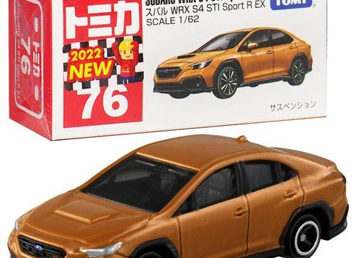 Load image into Gallery viewer, Takara Tomy Tomica Die-cast Car - 1/62 No.076 Subaru WRX S4 STI Sport R EX
