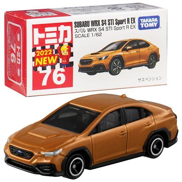 Takara Tomy Tomica Die-cast Car - 1/62 No.076 Subaru WRX S4 STI Sport R EX