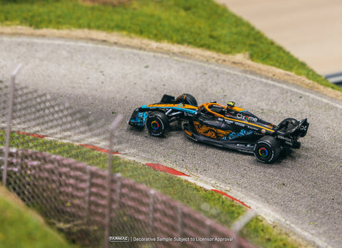 Load image into Gallery viewer, Tarmac Works 1/64 McLaren MCL36 Abu Dhabi Grand Prix 2022 Model Car
