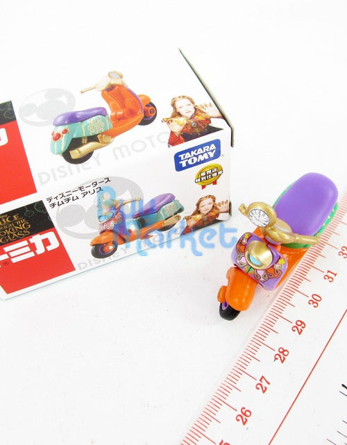 Load image into Gallery viewer, Tomica Disney Motor Alice Through The Looking Glass Chim Alice Diecast Toy Car

