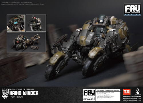 Load image into Gallery viewer, Acid Rain x ToyAllianceF AV-A132 Kaiho Winder Type12WDk ActionFigure
