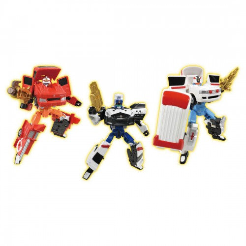 Takara Tomy Tomica Heroes Jobraver - GT-R Emergency Vehicles DX Set