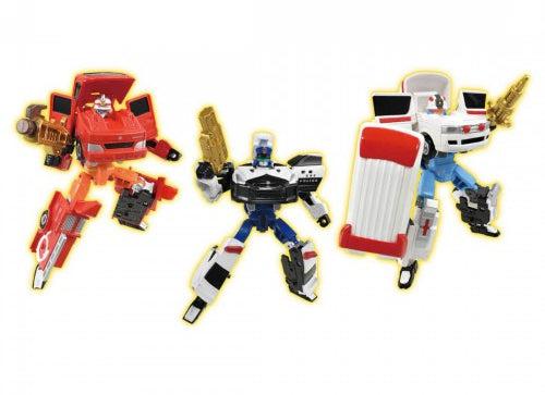 Load image into Gallery viewer, Takara Tomy Tomica Heroes Jobraver - GT-R Emergency Vehicles DX Set
