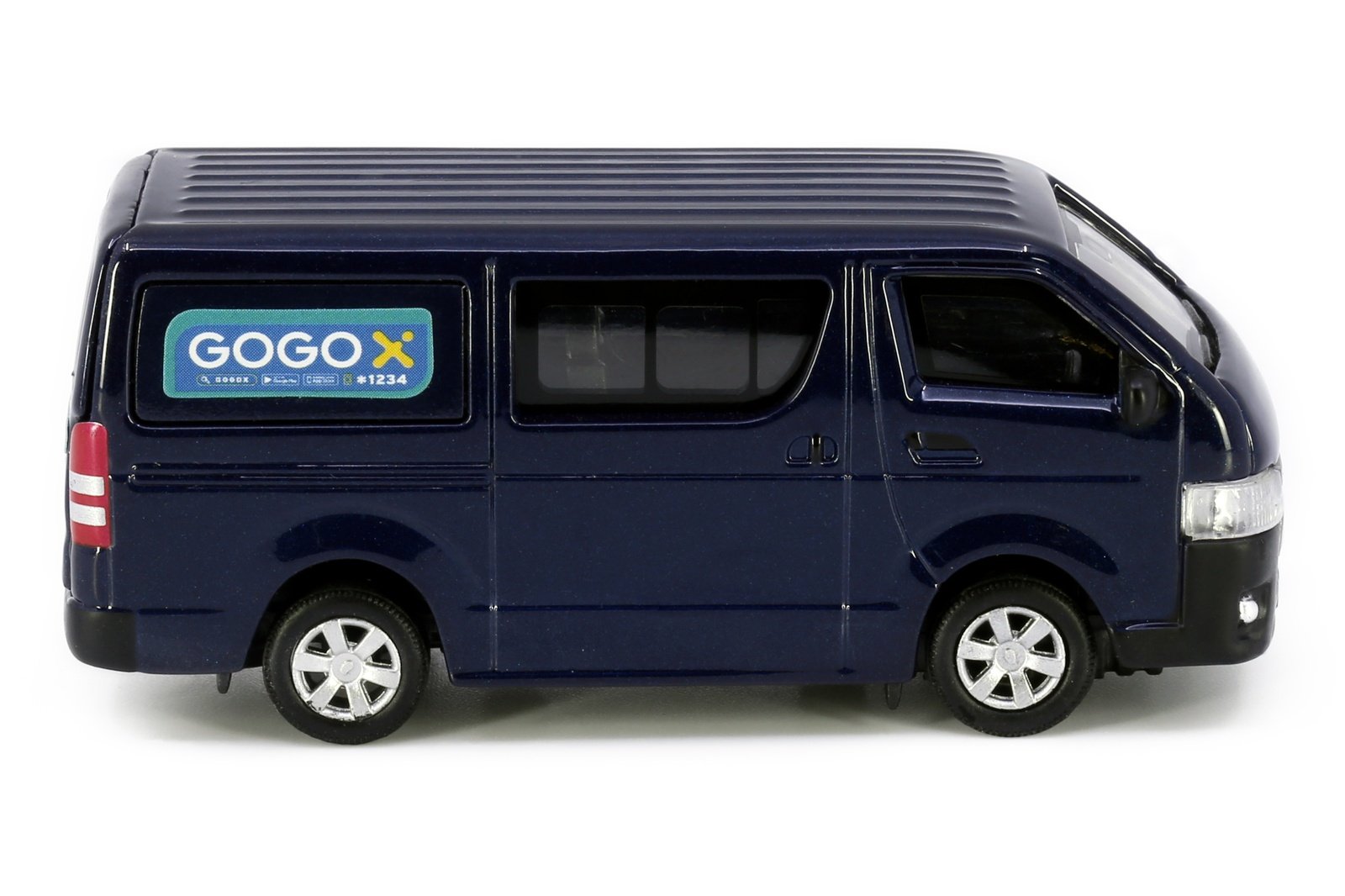 Tiny City 17 Die-cast Model Car - Toyota Hiace GOGOX (Metallic Blue)