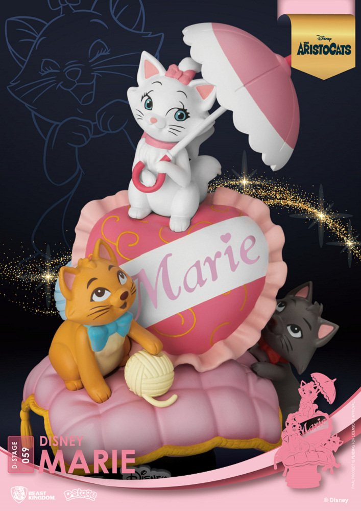 Beast Kingdom Diorama Stage-059- Marie PVC Figure  (Diorama Stage)