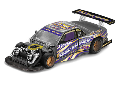Load image into Gallery viewer, Kaido House X Mini GT Nissan Silvia S13-R KAIDO DRIFT V1 #KHMG235
