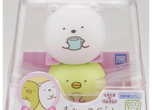 Load image into Gallery viewer, Takara Tomy Sumikko Gurashi Solar Swing Sumikko Gurashi Shirokuma &amp; Penguin
