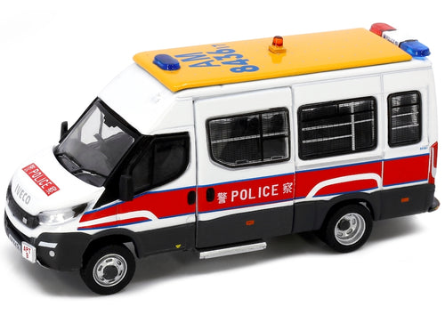 Load image into Gallery viewer, Tiny City 20 Die-cast Model Car - IVECO Daily Police Patrol Car Airport District
