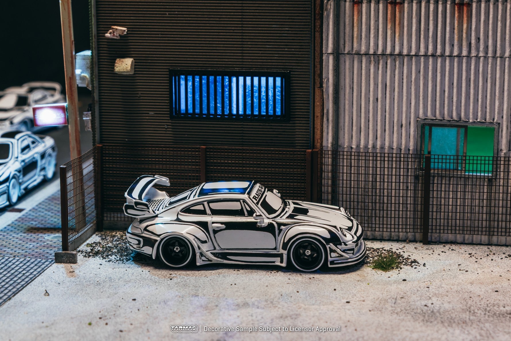 (Pre-order) Tarmac Works 1/64 RWB 993 - Designed by JOSHUA VIDES Diecast Model