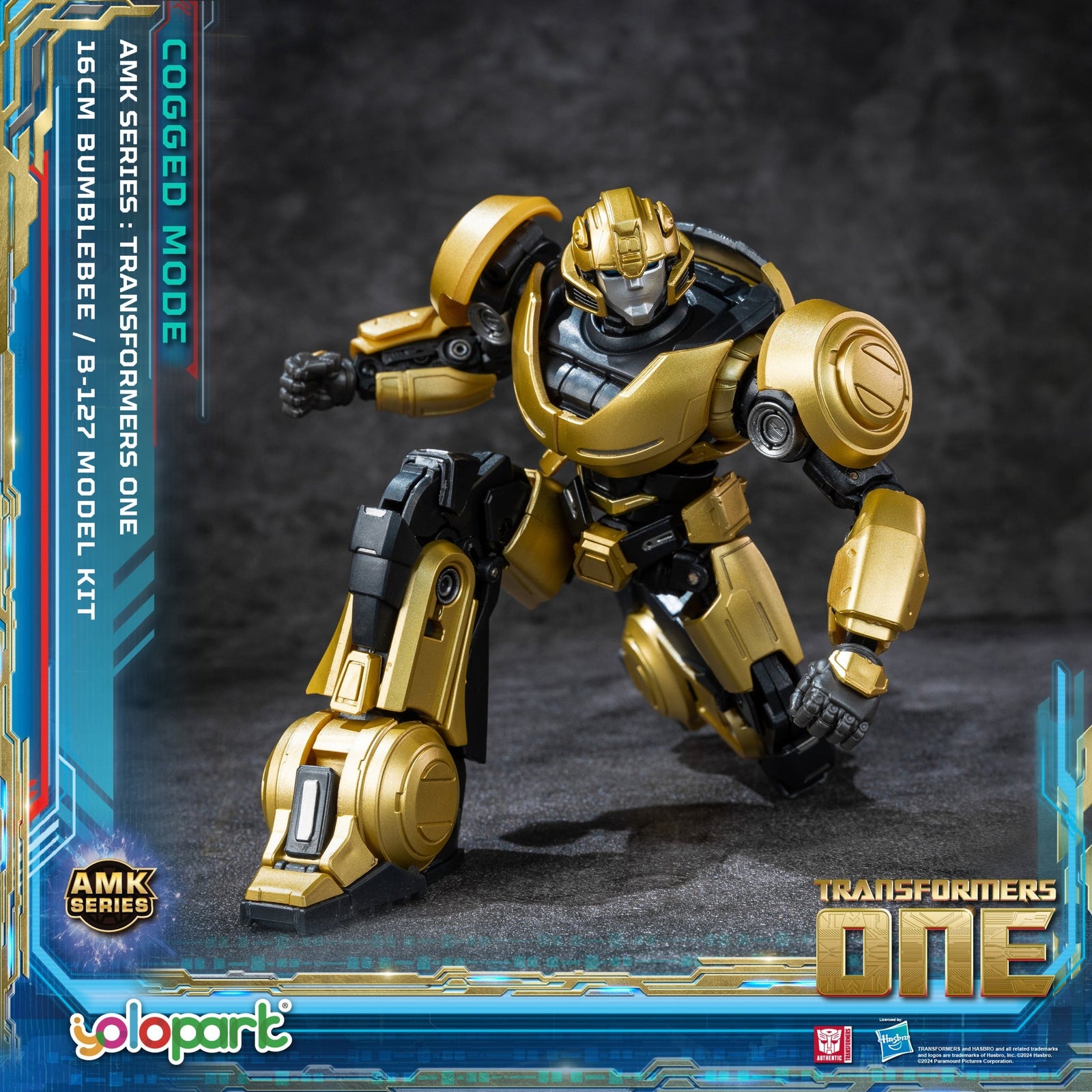 TRANSFORMERS ONE AMK (Cogged Mode) B-127 Bumblebee Model Kit