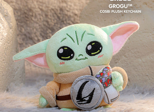 Load image into Gallery viewer, Hot Toys Star Wars The Mandalorian and Grogu Cosbi Plush Keychain (Full set 6)
