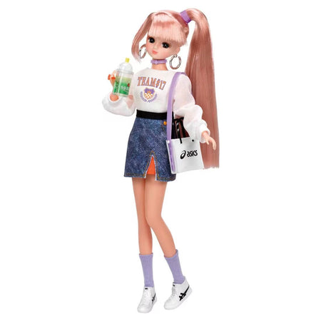 Takara Tomy Licca Chan -  ASICS Sport Style - Dress up girl Doll Japan