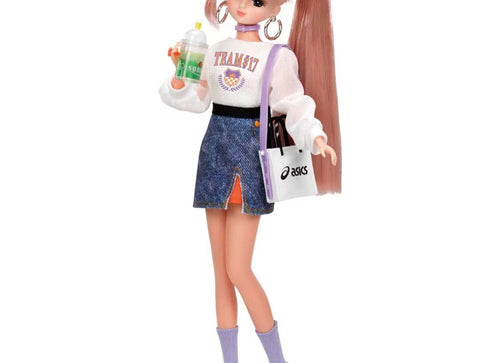 Load image into Gallery viewer, Takara Tomy Licca Chan -  ASICS Sport Style - Dress up girl Doll Japan
