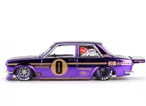 Load image into Gallery viewer, KaidoHouse X Mini GT 1/64 Datsun 510 Pro Street Anniversary Edition
