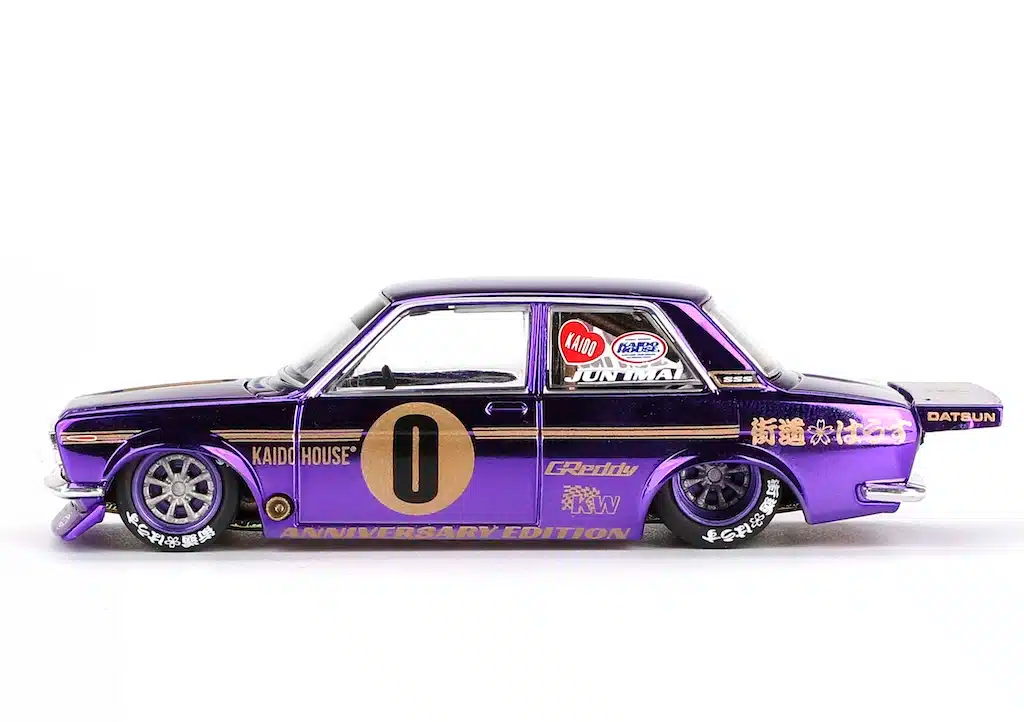 KaidoHouse X Mini GT 1/64 Datsun 510 Pro Street Anniversary Edition