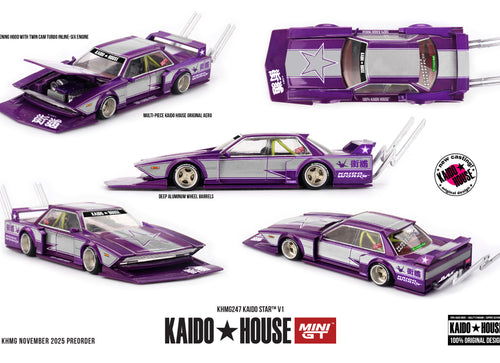 Load image into Gallery viewer, (Pre-order) Kaido House X Mini GT BMW M3 KAIDO STAR V1 Diecast Model Car #247
