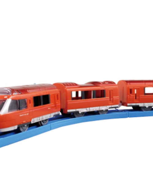 Load image into Gallery viewer, Takara Tomy Plarail S-52 Odakyu Romance Car Type 70000 Japan train with PlaKid
