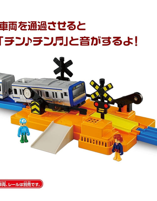 Load image into Gallery viewer, Takara Tomy Plarail Train Accessory J-27 Pla-Kids Crossing Set
