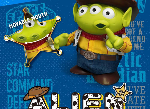 Load image into Gallery viewer, Beast Kingdom Disney TOY STORY DAH-025 Alien Remix Woody (Diorama Stage)
