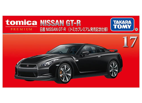 Load image into Gallery viewer, Takara Tomy Tomica Premium #17 Nissan GT-R Commemorative Edition for Launch 1st
