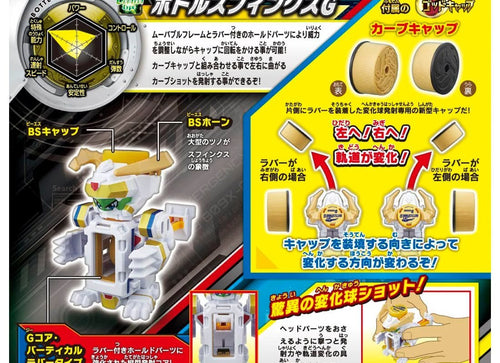 Load image into Gallery viewer, Takara Tomy Cap Revolution Bottleman Booster BOT-59 Bottle Sphinx G
