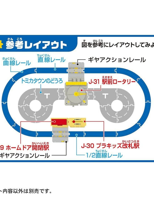Load image into Gallery viewer, Takara Tomy Plarail Accessory J-31 Action Town Station Rotary
