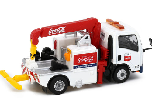 Load image into Gallery viewer, Tiny City Die-cast Model Car - Isuzu N Series Tow Truck Coca-Cola
