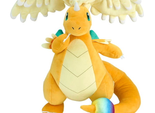 Load image into Gallery viewer, Takara Tomy Pokemon Pocket Monster Soft Plush Toy Mega Dragonite 33cm
