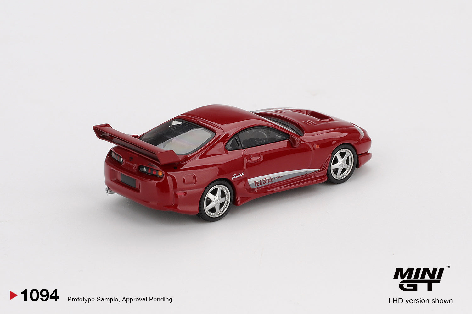 (Pre-order) MINI GT #1094 Toyota Supra VeilSide Combat V-I Red LHD Model Car