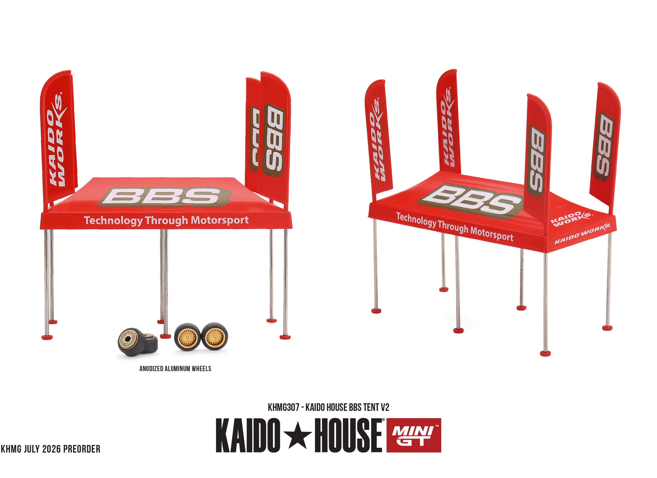 (Pre-order) Mini GT #307 Kaido House BBS Tent V2