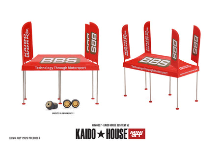 (Pre-order) Mini GT #307 Kaido House BBS Tent V2
