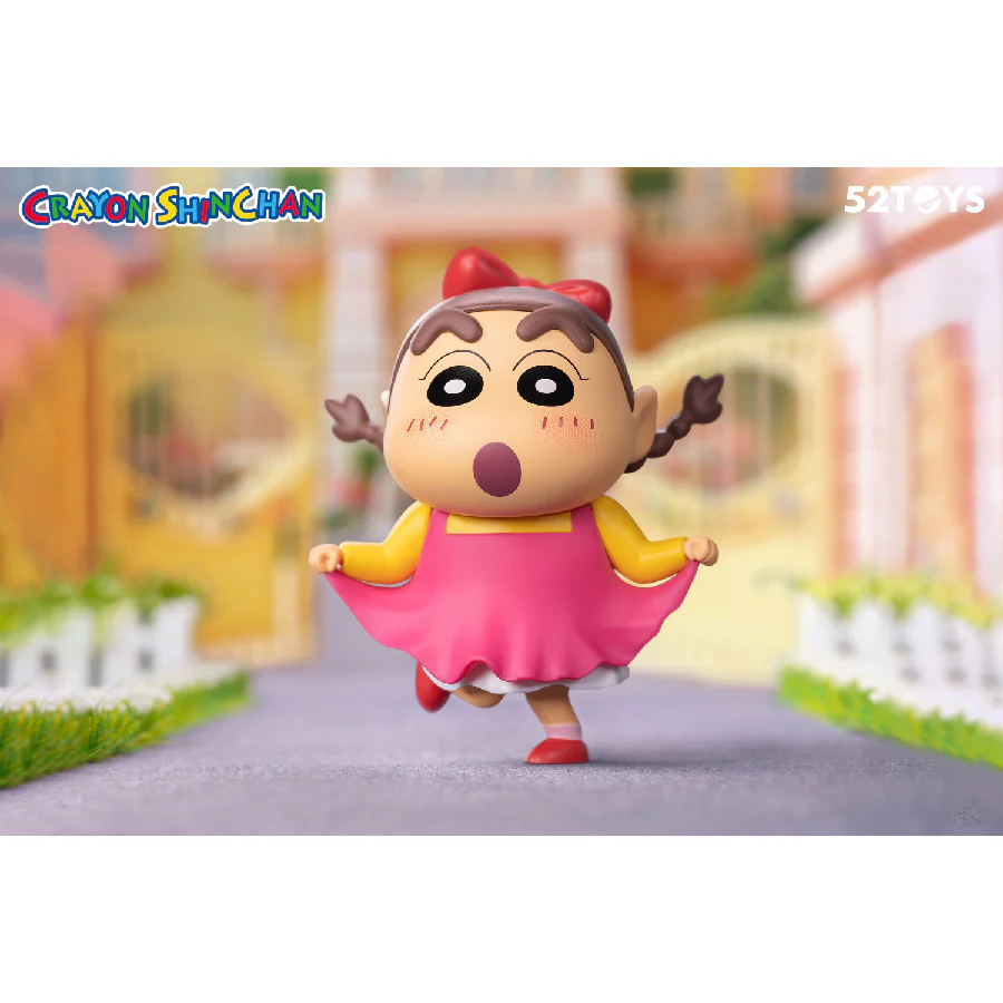 52TOYS Crayon Shin-Chan Funny Cosplay Series (Full set of 8) Figure Collection