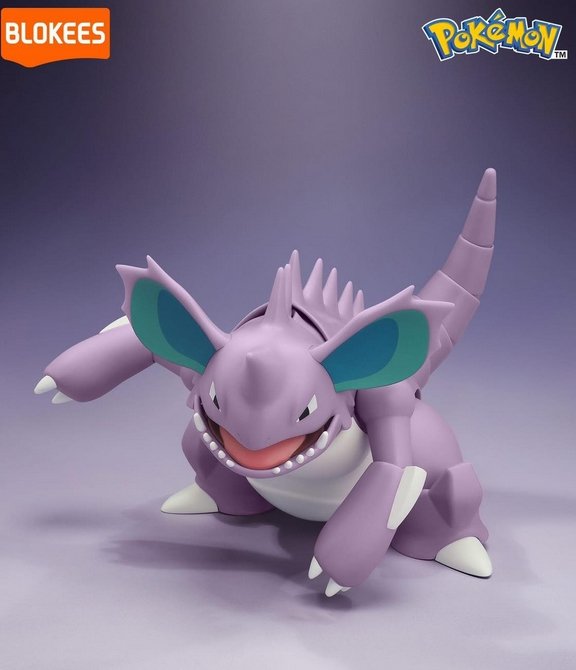 Blokees Pokemon Fantastics Series Nidoking Buildable Action Figure Model Kit