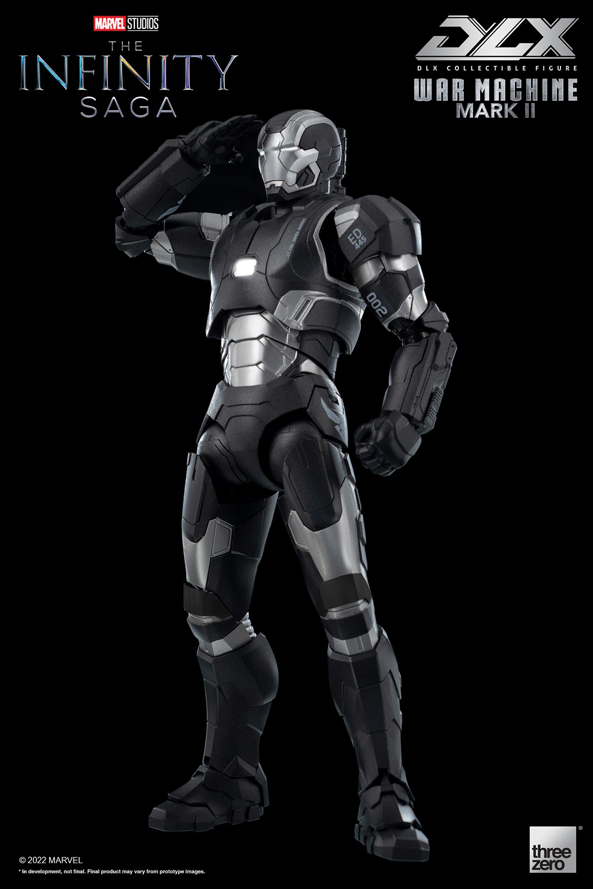 ThreeZero Marvel Studios: The Infinity Saga DLX War Machine Mark 2 Action Figure