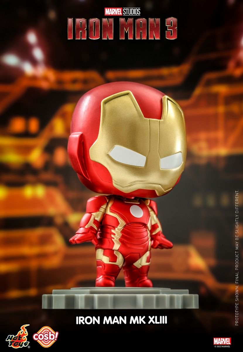 Hot Toys Cosbi Bobble-Head Collection Marvel Studios: Iron Man Series 3