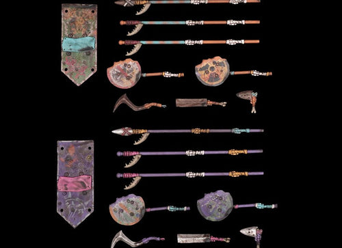 Load image into Gallery viewer, TOYS ALLIANCE x Acid Rain FAV-AP17 Soil Ghost Hidden Sands Weapon Set B
