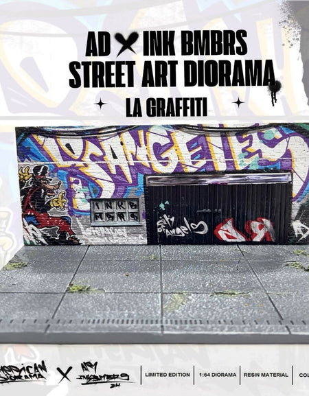 American Diorama 1:64 Street Art Diorama: LA Graffiti #AD-2424